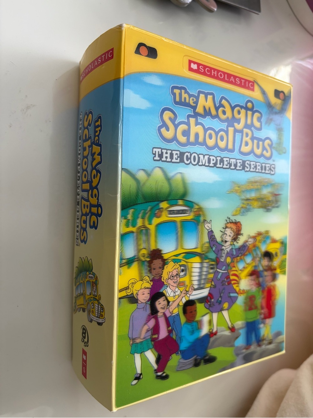 Scholastic The Magic School Bus Complete Series - Yellow & Blue Box